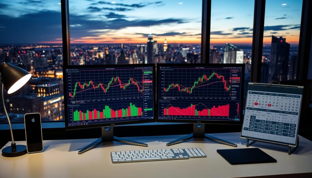 charting software and economic calendars for Forex trading