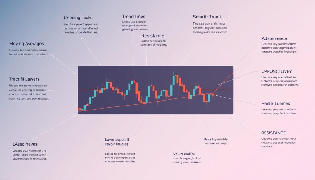 key Forex chart components